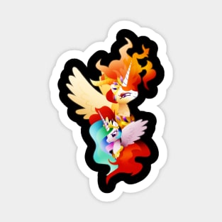 Princess Celestia and Nightmare Star Sticker